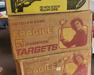 Clay Targets, 3 Full Boxes and 1 Open Box
