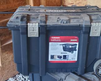 Two Husky Mobile Cargo Utility Boxes
