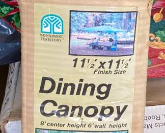 Dining Canopy 11.5 x 11.5
