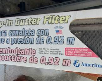 3' Snap-in Gutter filters- Full box
