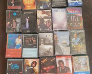 Lot of Cassette Tapes
