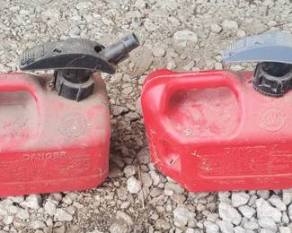 Two Blitz Gas Cans
