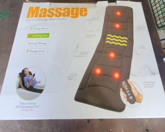 Heating Massage Mat, new in box
