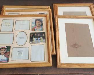 5 Oak Wood Frames
