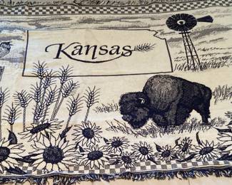 Black & White Kansas Blanket Throw
