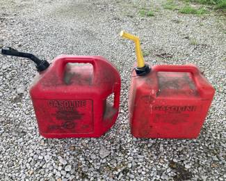 Lot of Two 5gal Gas Cans - LOT A
