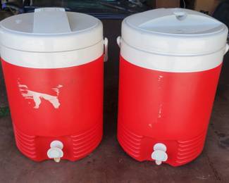 Pair of Igloo Beverage Dispenser Coolers
