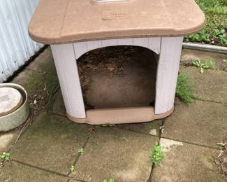 Thinking Outside Plastic Dog House
