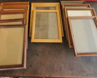Lot of 11 Wood 8"x10" Frames

