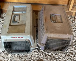 Two Small Pet Carriers
