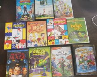 Lot of Childrens DVD's
