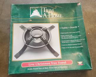 Live Christmas Tree Stand
