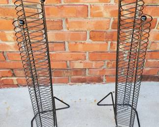 Pair of CD Storage Racks, 34" h

