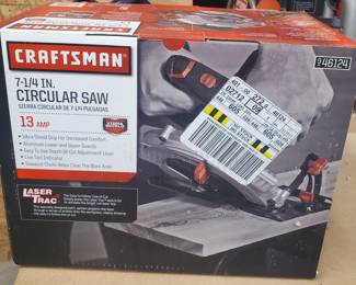 Craftsman 7.25” Circular Saw New in Box
