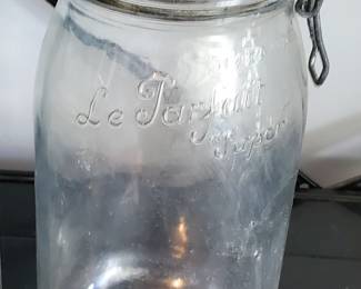 Le Parfait Glass Wire Bail Canning Jar
