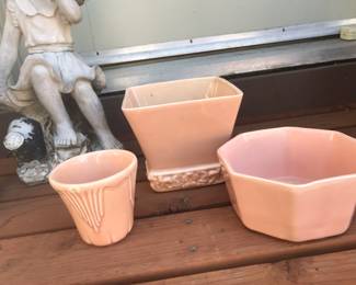 Assortment of Ceramic Planters