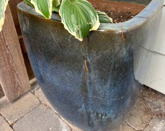 Assortment of Large Ceramic Planters