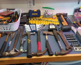 Assortment of Hand Tools - Mallets, Hammers