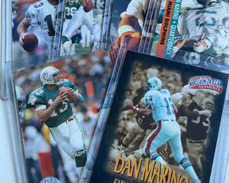 Assortment of Baseball, Basketball and Football Cards