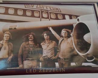 Led Zeppelin Airplane Poster