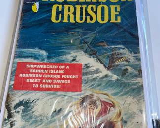 1964 Dell Comic #1 "Robinson Crusoe"