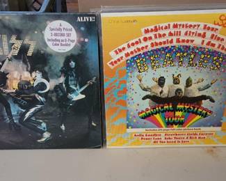 Assortment of Vinyl Records