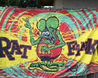 Rat Fink Strobe Banner