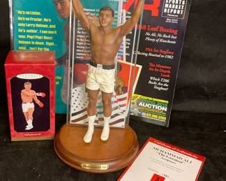 Danbury Mint Muhammad Ali Greatest Of All Sculpture 1960 Sports Illustrated And More