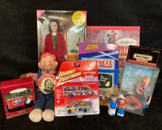 Rosie ODonnell Barbie Howdy Doody Doll And Ornament Partridge Family Johnny Lighting Collectibles And More