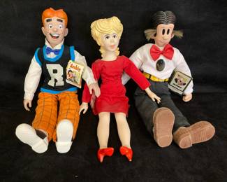 1980s Blondie Dagwood And Archie Presents Dolls