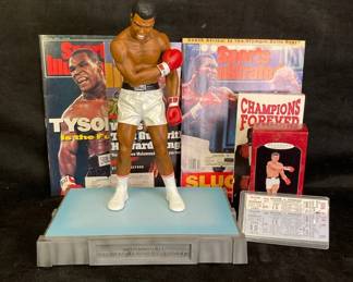 Frazier Vs Foreman Fight Tickets Muhammad Ali Pro Shots Ultimate Limited Edition Figurine