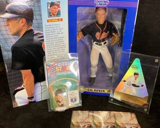 Cal Ripken Jr Starting Lineup 1997 Edition Fleer Ultra Promotional Sample Cards Crown Royal Creamers Choice Award Card