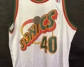Seattle SuperSonics 40 Kemp Jersey