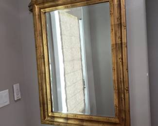 GOLD WALL MIRROR