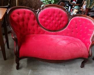 VICTORIAN PARLOUR SOFA