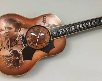 Elvis Presley Guitar Clock