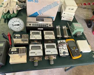 Vintage HVAC Meters