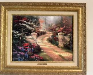 Spring Gate By Thomas Kinkade