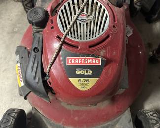 Craftsman Briggs and Stratton Gold 6.75 Ft. Lbs. Gross Torque SAE J1640 190 CC