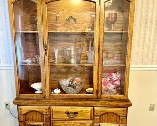 Americana Grandmothers Dining Room Hutch, small can fit in any kitchen or dining room