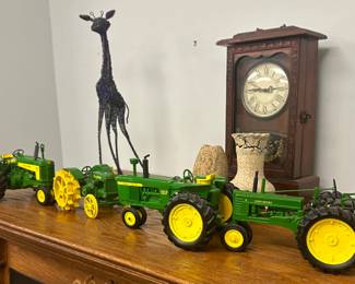 John Deere die cast metal collectible Tractors