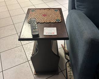 Magazine side table
