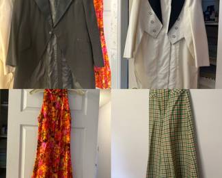 Vintage Clothing, Tails Jackets, Vintage Dresses, Vintage Wool Elephant bottom Pants