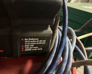 Craftsman 6HP 33 Gal Air Compressor- Twin Cylinder/OilFree