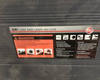
DR Leaf and Lawn Vacuum

