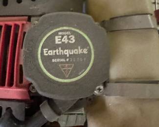 E43 43 cc 1-Man Earth Auger Powerhead with 8 in. Earth Auger Bit