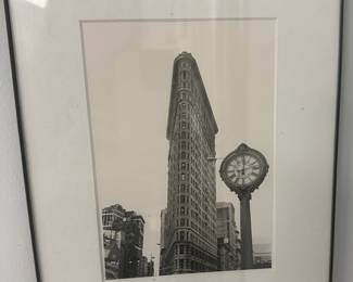 Flat Iron Building Black and White Print