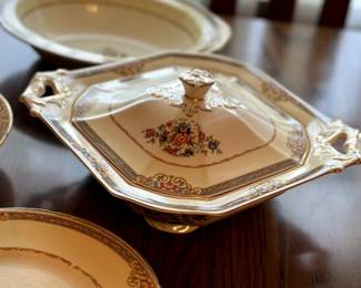 W. H. Grindley and Co. LTD China Set in Ivory
