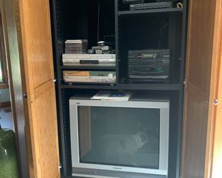 TV, Stereo equipment,