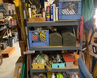 wood shop & gardening tools